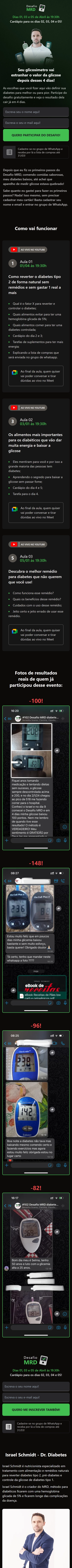 imagem mobile da página Página de Captura